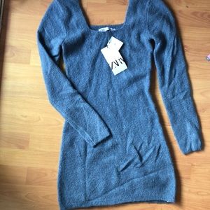 Long sleeve cosy sweater dress